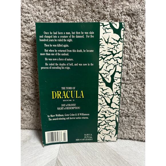 The Tomb of Dracula Book 3 Comic Book Graphic Novel Day Blood Night Redemption - Picture 2 of 10